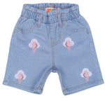 Girls denim short